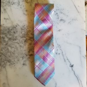 🌞Stacy Adams necktie..blue...silver